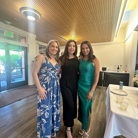 HP๐ Pink Lily A Beautiful Morning Turquoise Textured Midi Dress - Picture 6 of 6